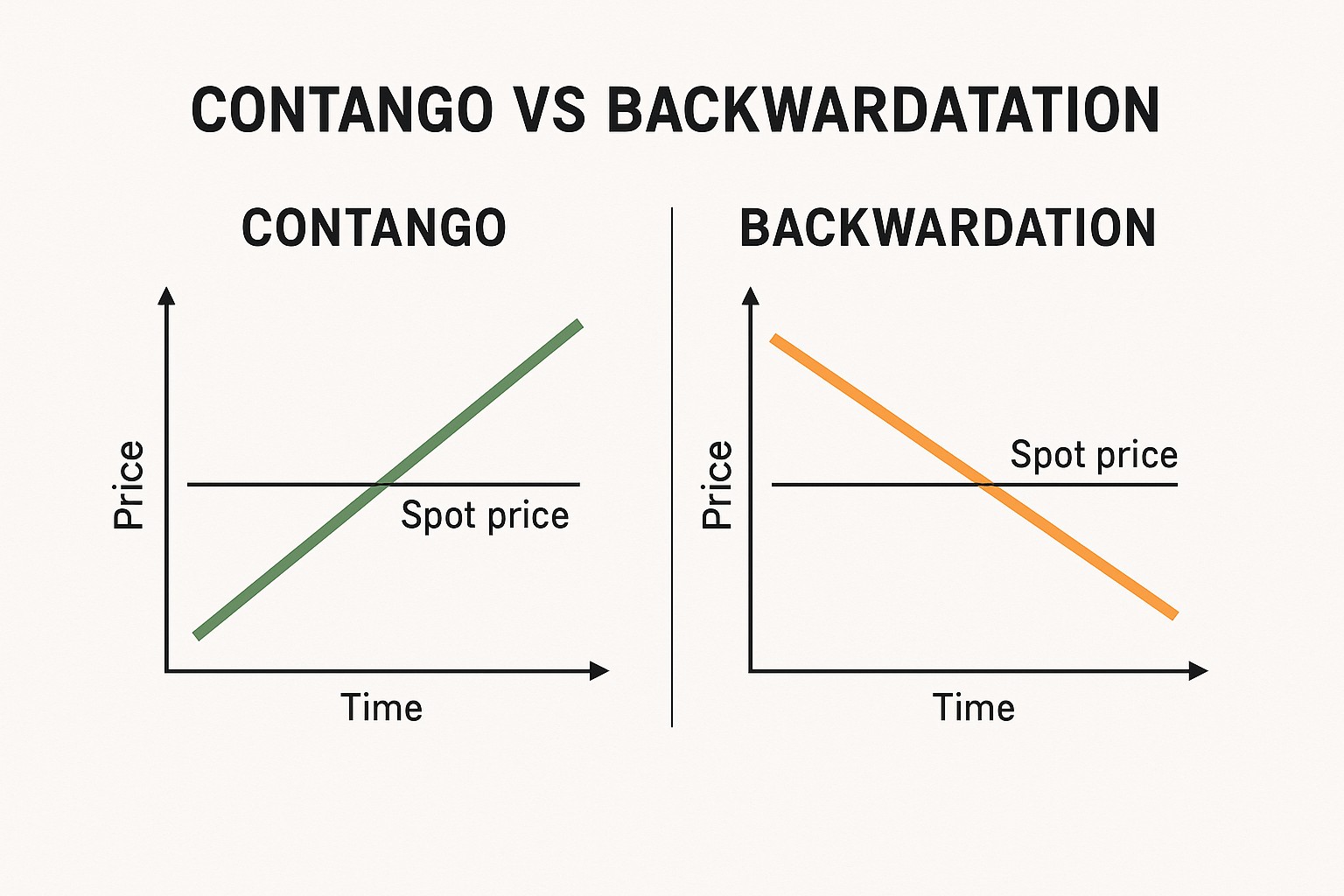 Contango vs backwardation