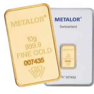 Metalor 10g Gold Bar