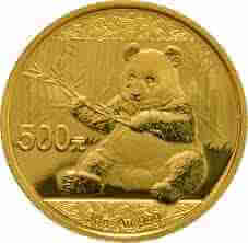 2017 30g Gold Chinese Panda