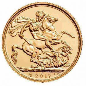 2017 Gold Half Sovereign