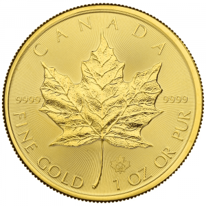 2021 1oz Canadian Maple Gold Coin