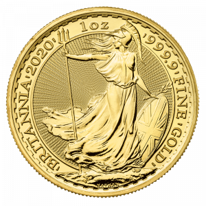 2020 Gold Britannia 1oz Coin