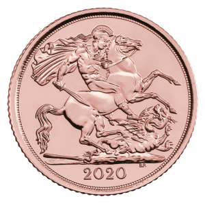 2020 Gold Half Sovereign