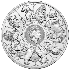 1KG Silver Queen's Beasts Completer Coin