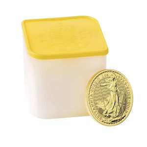 2022 Gold Britannia 1oz coins - Full Tube of 10 coins
