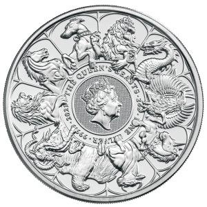 2oz Silver Queen's Beasts Completer Coin