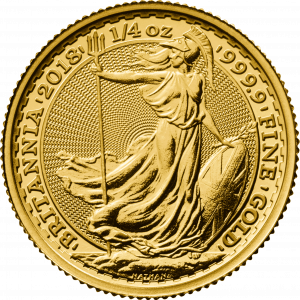 2018 Quarter Ounce Britannia Gold Coin
