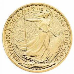 2016 Gold Half Britannia