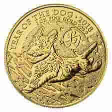 1oz Gold Lunar Dog 2018