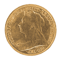 Victoria Old Head Half Sovereign