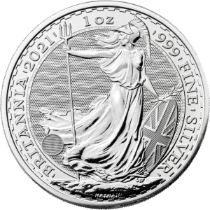 2021 Silver Britannia 1oz Coin