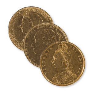 Victoria Sovereign 3 coin bundle