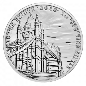 Tower Bridge 1oz Silver Coin | Landmarks of Britain