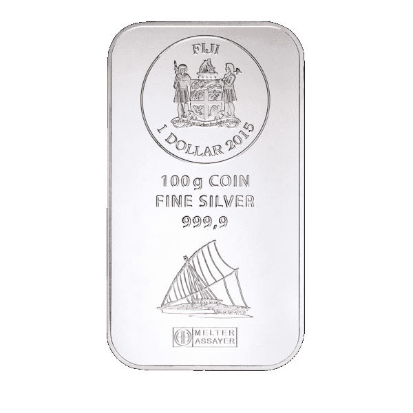 Hereaus 100g Silver Bar