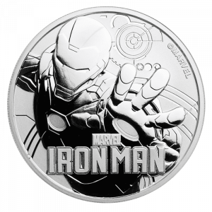 1 oz Marvel's Ironman Silver Coin (2018)