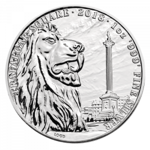 1oz Landmarks of Britain - Trafalgar Square Silver Coin (2018)