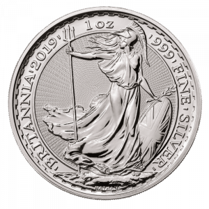 2019 Silver Britannia 1oz Coin