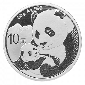 30g China Panda Silver Coin (2019)
