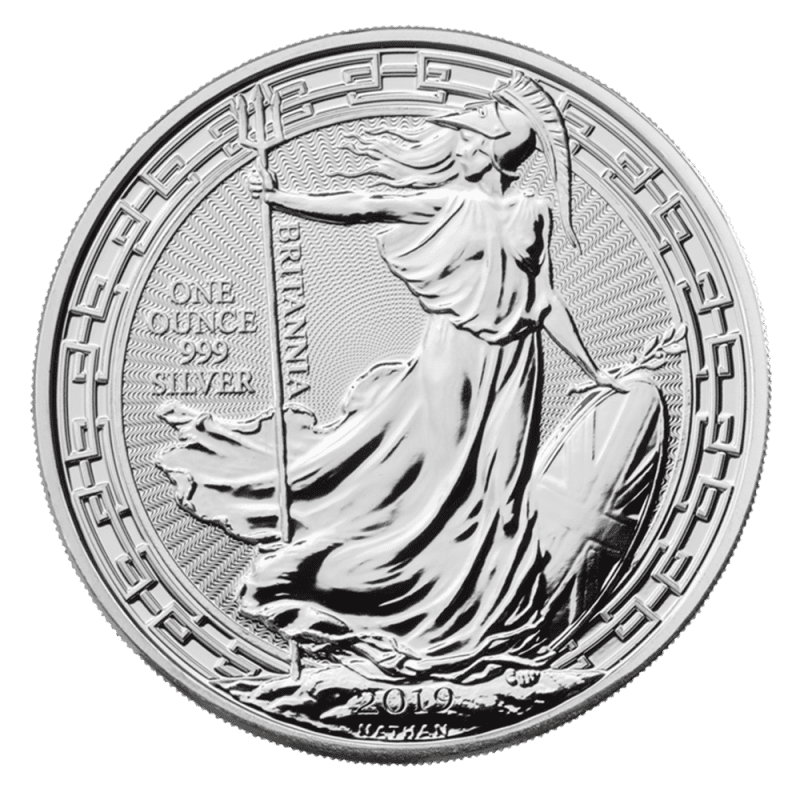 1 oz Silver Britannia Oriental Border (2019)