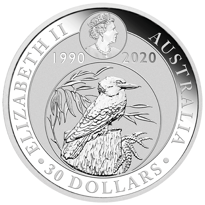 1 Kilo Kookaburra Silver Coin (2020)