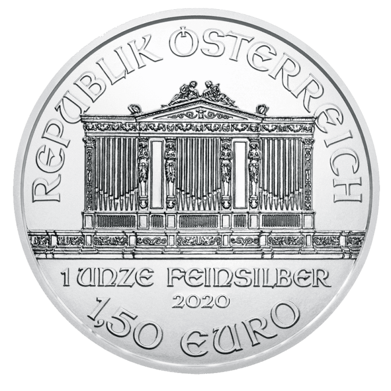 Vienna Philharmonic Silver 1oz Coin (2021)