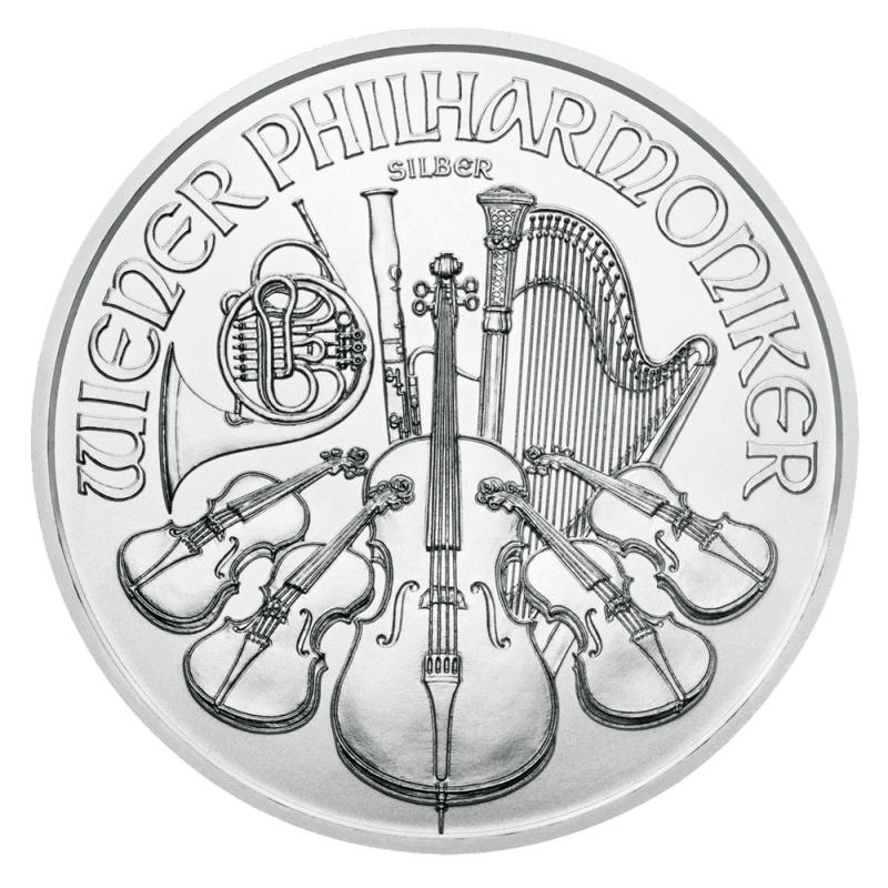 Vienna Philharmonic Silver 1oz Coin (2021)