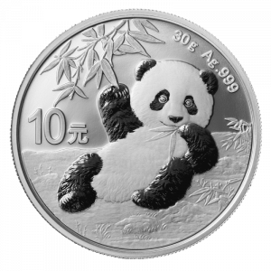 China Panda 30g Silver Coin (2020)