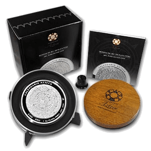 Aztec Calendar 1 Kilo Silver coin 2011