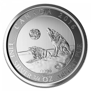 3/4 oz Howling Wolves | Silver | 2016