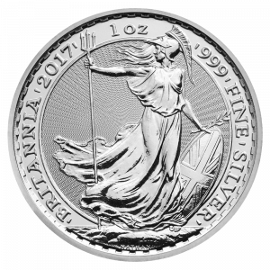 2017 Silver Britannia 1oz Coin