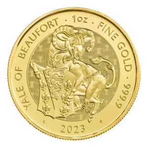2023 Tudor Beasts Yale of Beaufort 1oz Gold Coin
