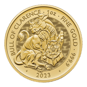 2023 Tudor Beasts Bull of Clarence 1oz Gold Coin