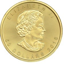 2018 canadian maple leaf gold coin