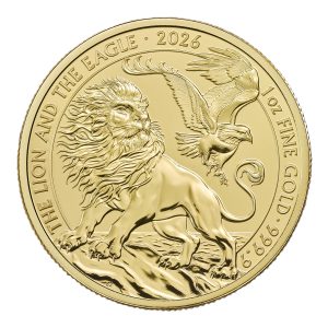 Lion and Eagle gold coin